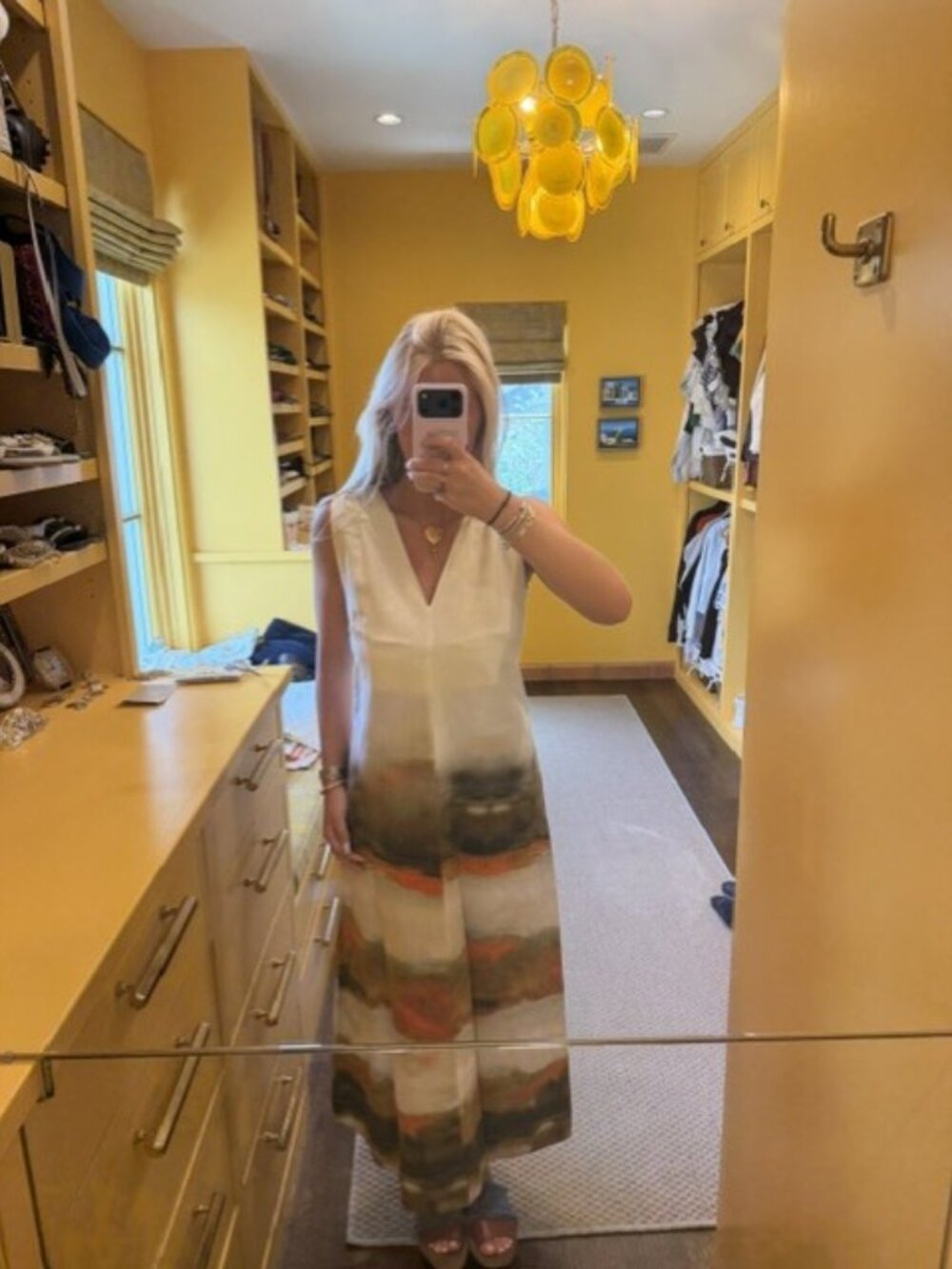 Nocturne Printed Sun Dress